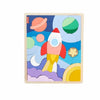 FISHER-PRICE Puzzle in Legno Puzzle Spazio 42 pezzi per i più piccoli - Fisher-Price - HXY42