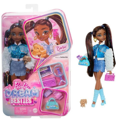BARBIE Dream Team Brooklyn - Bambola e 8 accessori - Barbie - HYC22