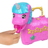 Polly Pocket-Gli unicorni stanno organizzando una scatola per feste con 2 minifigure HYD96
