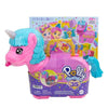 Polly Pocket-Gli unicorni stanno organizzando una scatola per feste con 2 minifigure HYD96