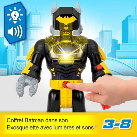 Fisher-Price-DC Super Friends Batman nel suo robot esoscheletro - Imaginext - HYG31