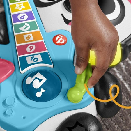 Fisher-Price-Link Squad Panda Figure-Giocattolo di attività musicale HYK95