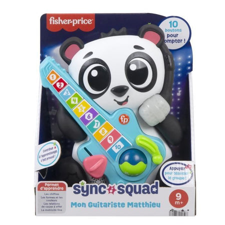 Fisher-Price-Link Squad Panda Figure-Giocattolo di attività musicale HYK95