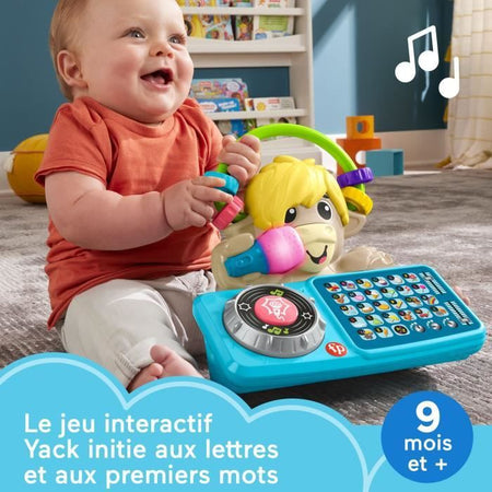 Fisher-Price-Link Squad Yack Letters-Giocattolo di attività musicale HYK96