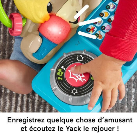 Fisher-Price-Link Squad Yack Letters-Giocattolo di attività musicale HYK96