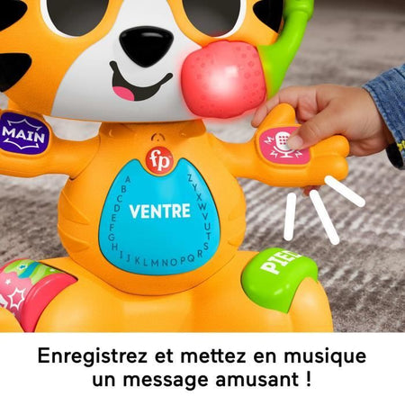 Fisher-Price-Link Squad Tiger Body Parts-Giocattolo di attività musicale HYL00