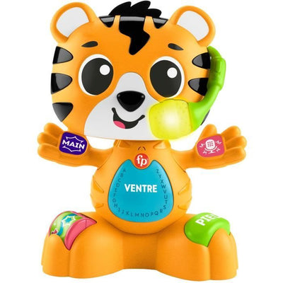 Fisher-Price-Link Squad Tiger Body Parts-Giocattolo di attività musicale HYL00