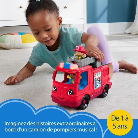 Fisher-Price-Little People-Autopompa versione multilingue HYR88
