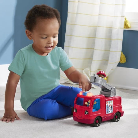 Fisher-Price-Little People-Autopompa versione multilingue HYR88