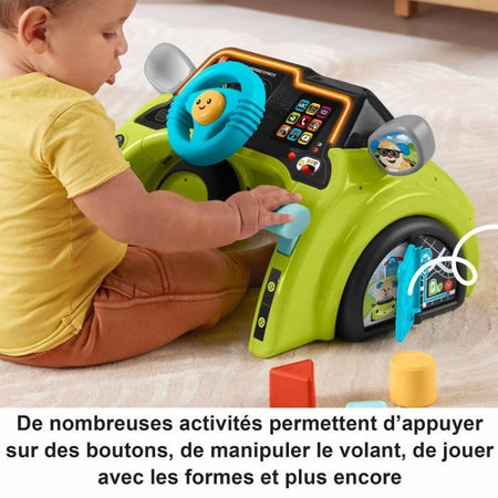 FISHER-PRICE Ridi e impara - Il mio primo centro attività per auto - Fisher-Price - HYR92