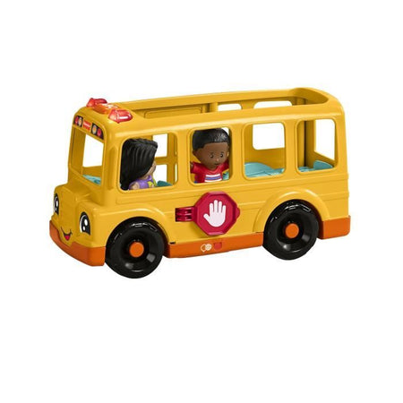 Fisher-Price Little People-Lo scuolabus-Veicolo a spinta musicale HYT03