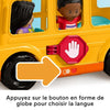 Fisher-Price Little People-Lo scuolabus-Veicolo a spinta musicale HYT03