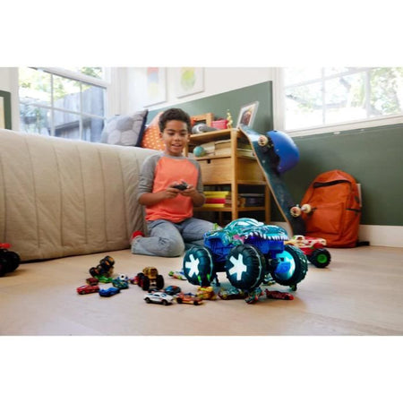 Hot Wheels Monster Trucks-Mega-Wrex-Veicolo telecomandato in scala 1/15 JBD90