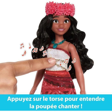 Moana Doll 2 Mattel Disney Princess bambola cantante JBT62