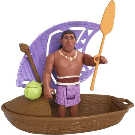 MATTEL Piroga e le sue 3 sorprese JBT68 -Vaiana 2