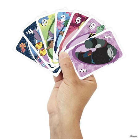 Mattel Games - Disney UNO Lilo e Stitch - Gioco di carte per bambini e famiglie JCC10