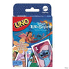 Mattel Games - Disney UNO Lilo e Stitch - Gioco di carte per bambini e famiglie JCC10