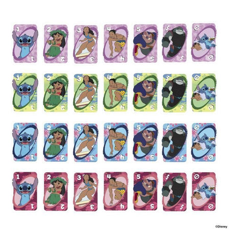 Mattel Games - Disney UNO Lilo e Stitch - Gioco di carte per bambini e famiglie JCC10