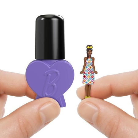 BARBIE Mini-BarbieLand Fashionistas Doll - Bambola da 1,5" - Barbie - JCP97
