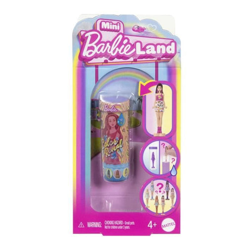 BARBIE Mini-BarbieLand Color Reveal Doll - Bambola da 1,5 - Barbie - JCR08