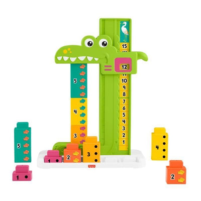 Fisher-Price-L'Alligatore Additions-Giocattolo didattico JCT13