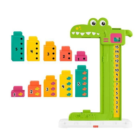 Fisher-Price-L'Alligatore Additions-Giocattolo didattico JCT13