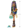Monster High - Bambola Nefera De Nile - Con accessori sontuosi e 7 - Monster High - JDR48