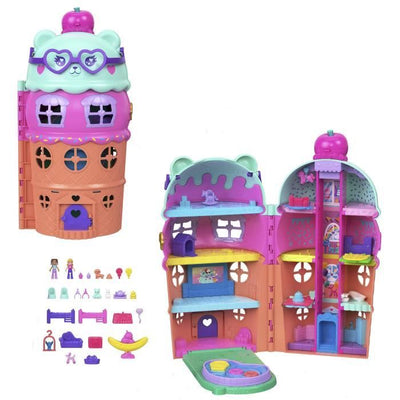 Polly Pocket - Set Casa del Gelato - Con Personaggi - Polly Pocket - JFT91