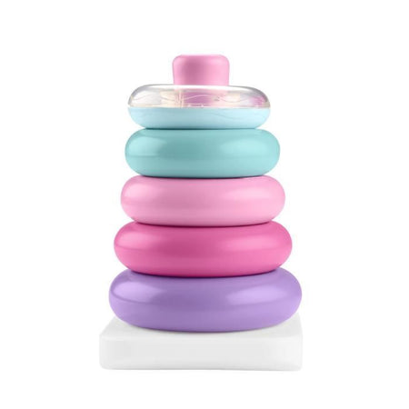 Fisher-Price Piramide Arcobaleno Giocattolo Attività Impilabile per Bambini Fisher-Price JGP94