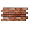 pacchi da 10 o 20 Pannelli 3D Rivestimento a parete in PVC effetto MATTONI COTTO 96x48cm Realistici, isolanti - Eternal Parquet