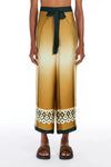 MAX MARA | Pantalone ampio in jersey stampa sfumata