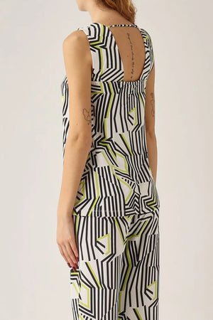 MAX MARA | Top in jersey spalla larga