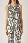 MAX MARA | Top in jersey spalla larga