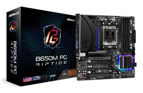 MB Asrock AM5 B650M PG RIPTIDE 4*DDR5 4*SATA3 mATX