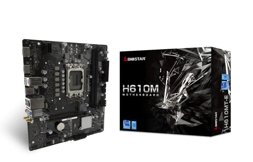 MB BIOSTAR 1700 Intel H610M- 2xDDR4- 4SATA3 HDMI- DP- Type-C front- GbE Lan- MATX