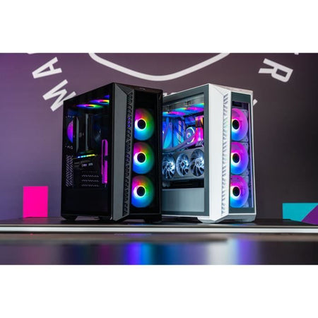 Alloggiamento da gioco - Cooler Master - Masterbox MB520 - Facciata in vetro - Argb - 3x120mm