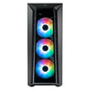 Alloggiamento da gioco - Cooler Master - Masterbox MB520 - Facciata in vetro - Argb - 3x120mm