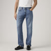 Levi's 555 jeans uomo gamba dritta relaxed in denim e lino blu