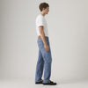 Levi's 555 jeans uomo gamba dritta relaxed in denim e lino blu
