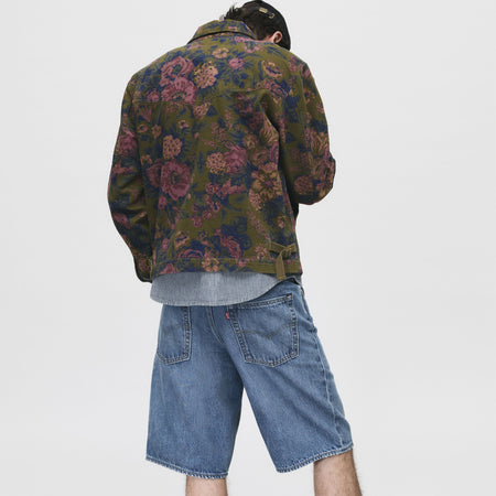 Bermuda jeans uomo Levi's 478 Baggy oversize vita bassa