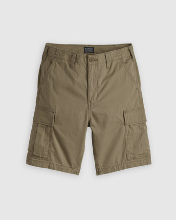 Bermuda cargo uomo Levi's Carrier in tela beige lightweight