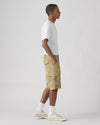 Bermuda cargo uomo Levi's Carrier in tela beige lightweight