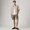 Bermuda uomo Levi's XX Chino lightweight in cotone e lino marrone