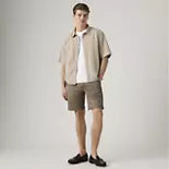 Bermuda uomo Levi's XX Chino lightweight in cotone e lino marrone