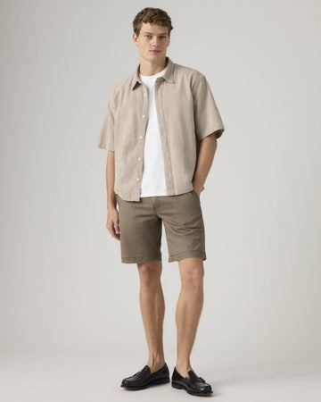 Bermuda uomo Levi's XX Chino lightweight in cotone e lino marrone