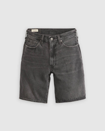 Bermuda uomo Levi's 468 Stay Loose denim nero oversize