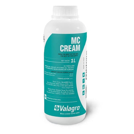 Mc Cream lt.1 Filtrato di crema di alghe (A. nodosum) con manganese (Mn) e zinco (Zn) Syngenta Consentito in Agricoltura Biologica