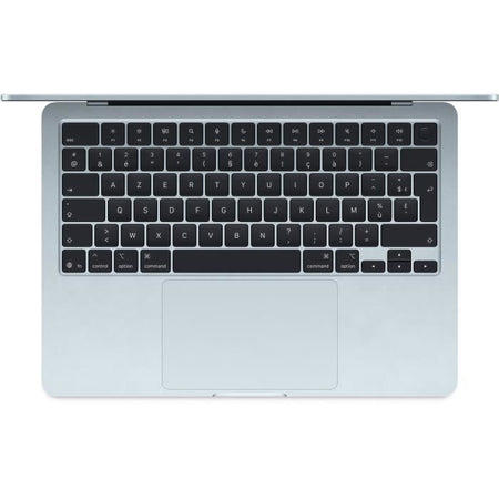 Apple - 13.6 MacBook Air M4 (2025) - 16 GB di RAM - 512 GB di spazio di archiviazione - CPU a 10 core - GPU a 10 core - Blu cielo