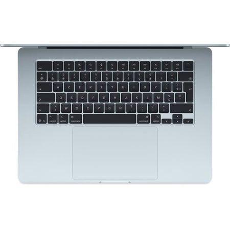 Apple - 15.3 MacBook Air M4 (2025) - 16 GB di RAM - 256 GB di spazio di archiviazione - CPU a 10 core - GPU a 10 core - Azzurro cielo