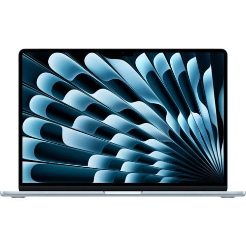 Apple - 15.3 MacBook Air M4 (2025) - 16 GB di RAM - 256 GB di spazio di archiviazione - CPU a 10 core - GPU a 10 core - Azzurro cielo